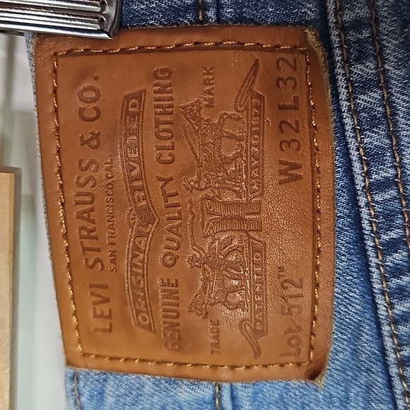 Levi's 512 32x32 distressed style skinny jeans - Picture 5 of 8